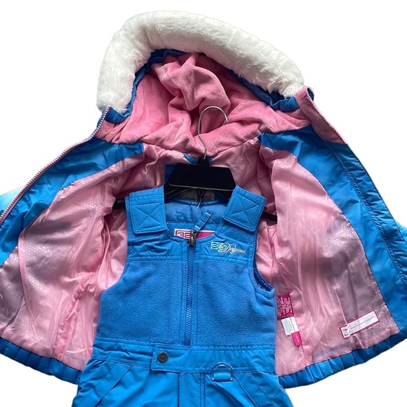 32 Degrees - 2 Piece Set girls’ Snowsuit / Winter Jacket & Snow pants - Picture 3 of 6